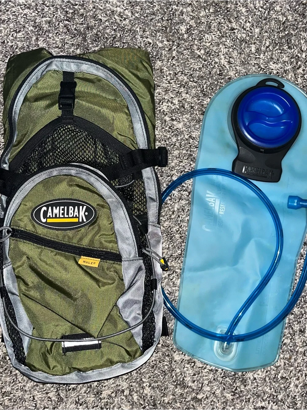 CamelBak Olive Green Hydration Pack - M.U.L.E. Series